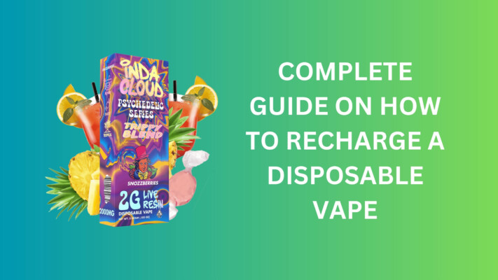 The Complete Guide on How to Recharge a Disposable Vape