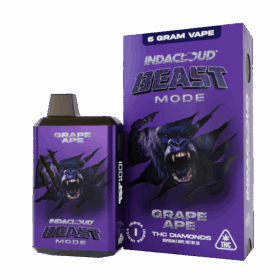 Grape Ape Beast Mode THCa Diamonds Vape 6 Grams - IndaCloud