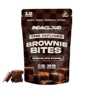 Chocolate Fudge Brownie Bites Thc Edibles