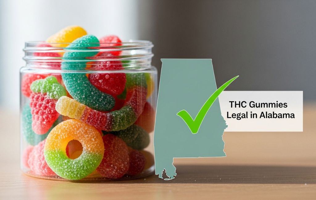 THC gummies legal in Alabama featured image