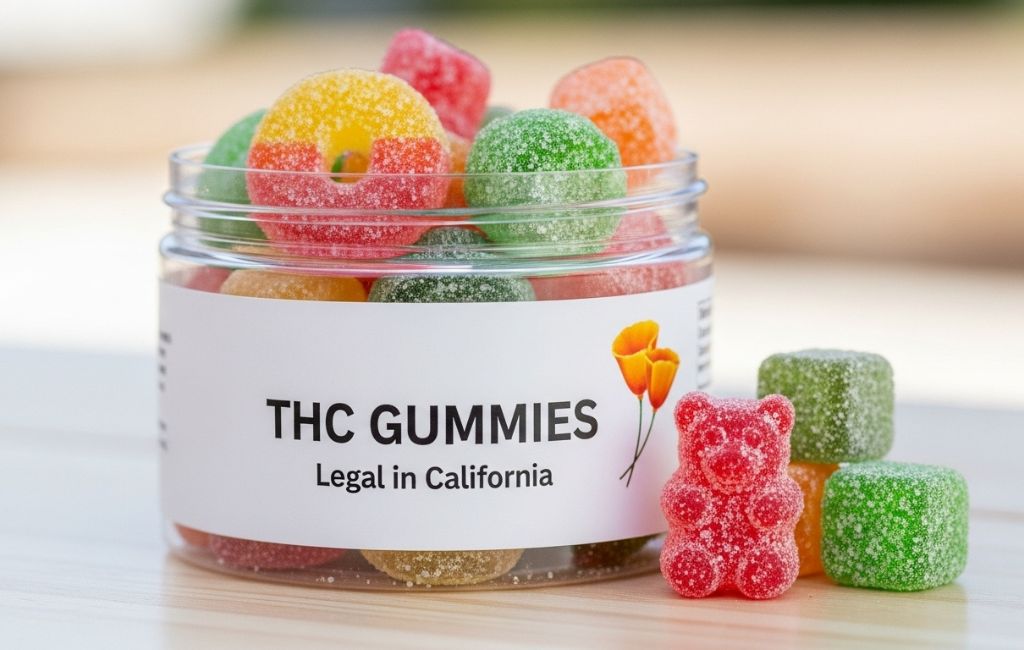 THC gummies legal in California featured image