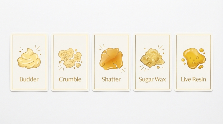 Delta-8 Concentrate Types