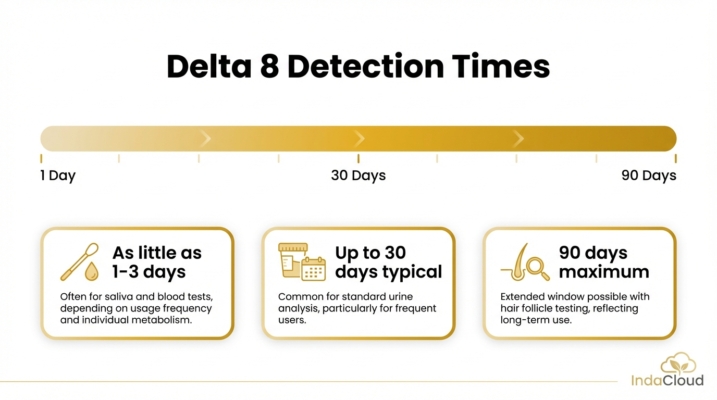 Delta-8 Detection Timeline Hero