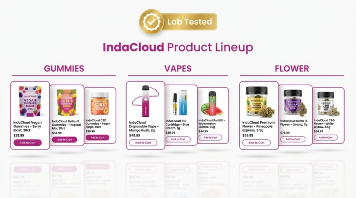 Delta-9 Thc Products Lineup