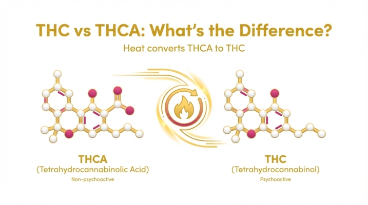 THC vs THCa Difference Guide