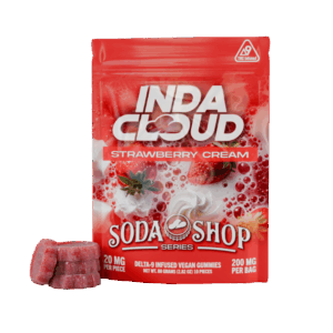 Strawberry Cream Soda Shop Thc Gummies 10 Count
