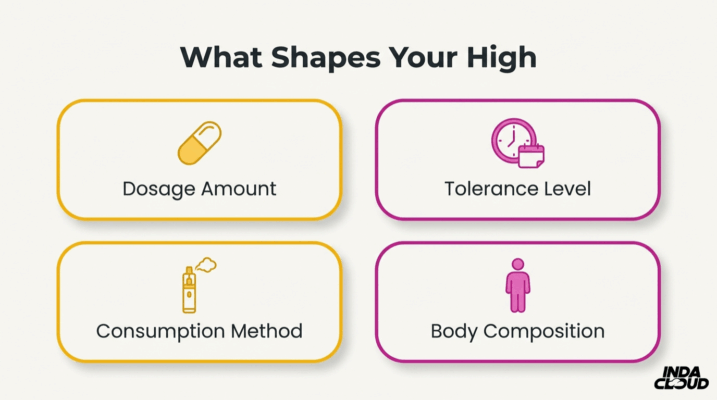 Factors That Shape Your Delta 8 High Including Dosage Amount Consumption Method Tolerance Level And Body Composition Differences