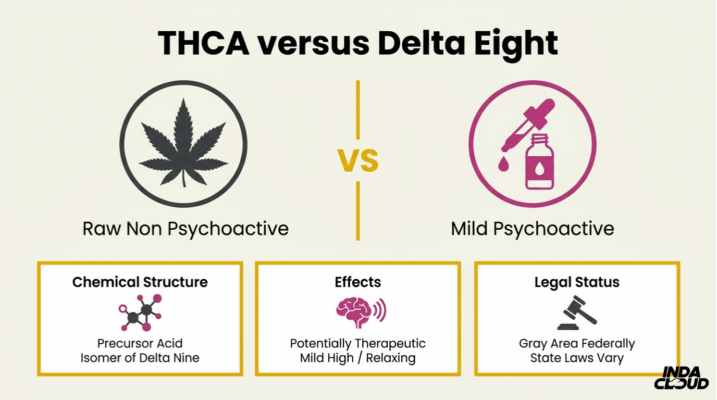 THCA vs Delta 8: Key Differences, Effects, and What You Need to Know