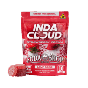 Strawberry Cream Soda Shop 5Mg Thc Gummies 10 Count